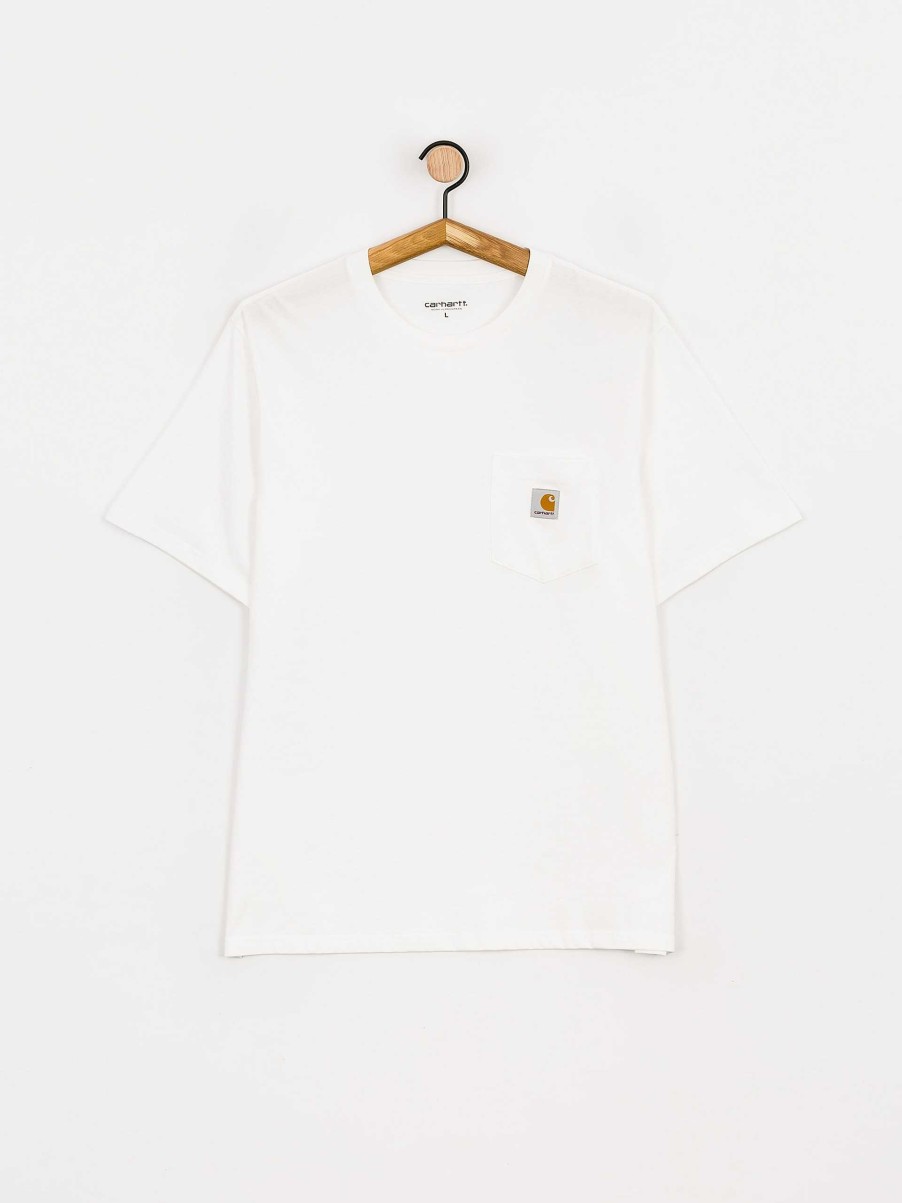 Clothing Carhartt WIP T-Shirts | Carhartt Wip Pocket T-Shirt White