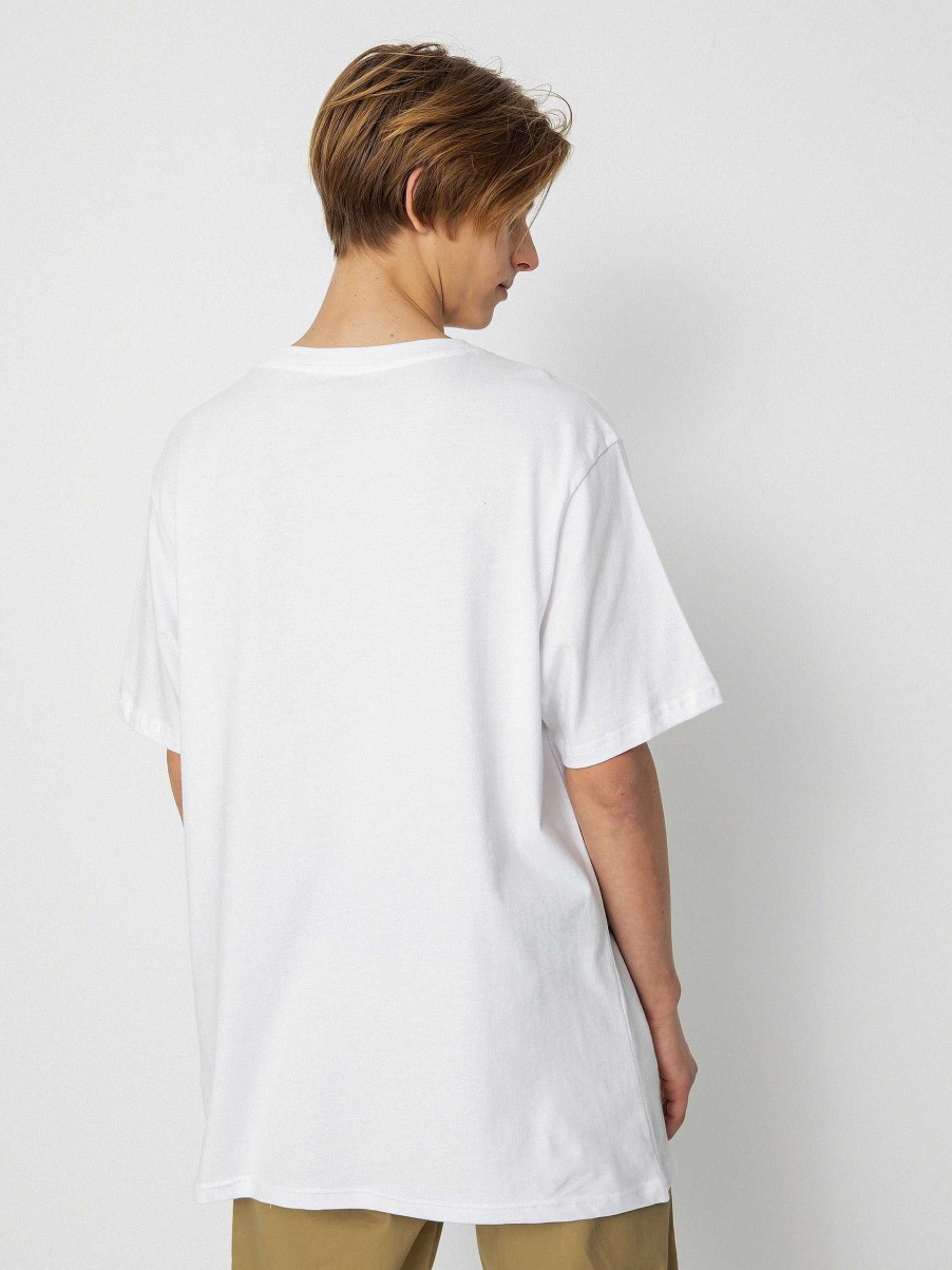 Clothing Element T-Shirts | Element Basic Pocket Label T-Shirt White