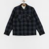 Clothing Dickies Shirts | Dickies Lined Sacramento Shirt Navy Blue