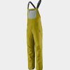 Clothing Patagonia Snowboard Pants | Mens Patagonia Powder Town Bibs Snowboard Pants Green