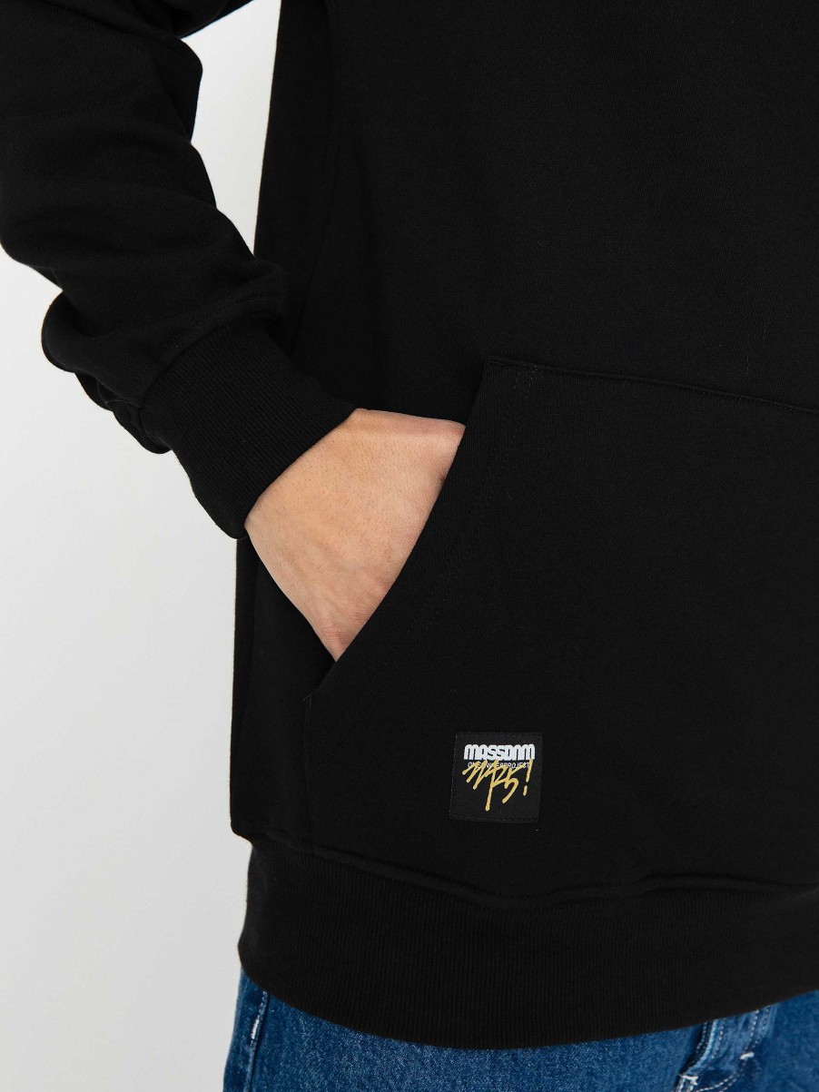 Clothing MassDnm Sweatshirts/Hoodies | Massdnm Urgent Hd Hoodie Black