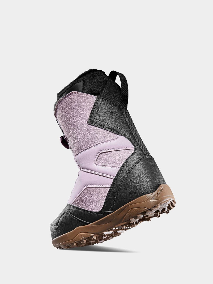 Shoe ThirtyTwo Soft | Womens Thirtytwo Stw Double Boa Snowboard Boots Black/Violet