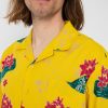 Clothing Brixton Shirts | Brixton Coca-Cola Bunker Shirt Yellow