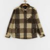 Clothing RVCA Jackets | Rvca Lockheart Sherpa Jacket Brown