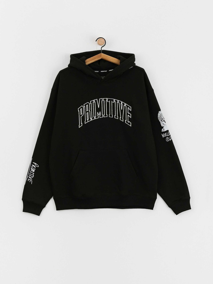 Clothing Primitive Sweatshirts/Hoodies | Primitive X Guns N' Roses Estranged Hd Hoodie Black