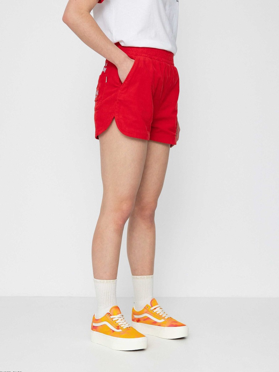 Clothing Brixton Shorts | Brixton Coca-Cola Runner Shorts Wmn Red