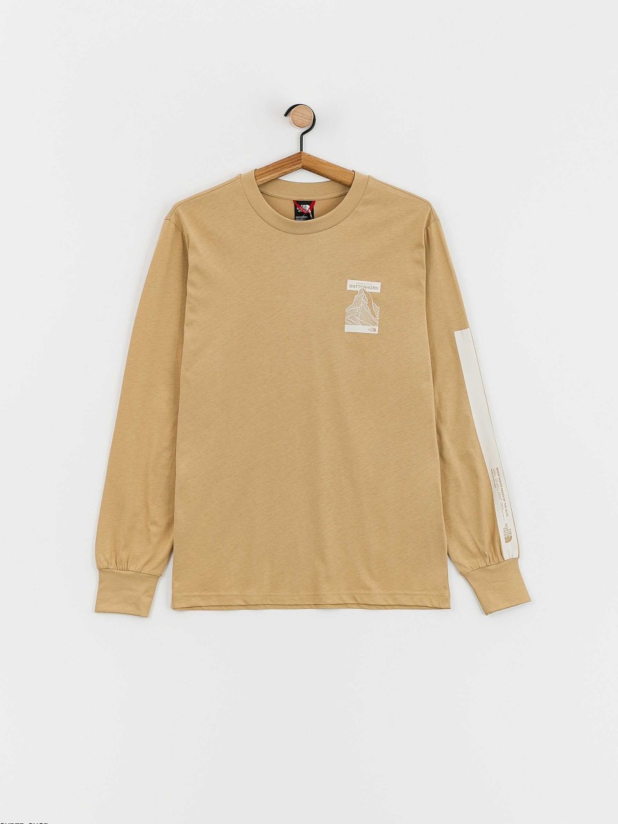 Clothing The North Face Longsleeves | The North Face Matterhorn Face Longsleeve Brown