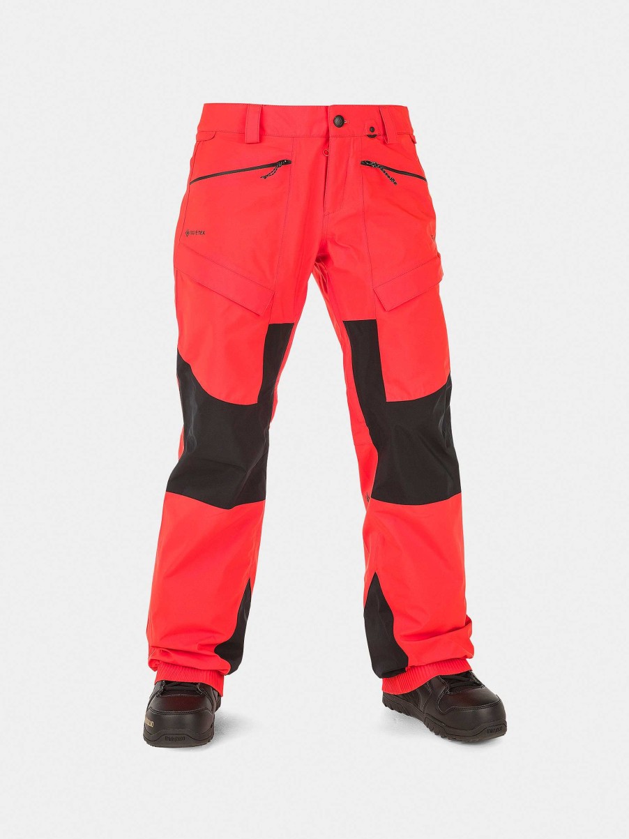 Clothing Volcom Snowboard Pants | Womens Volcom V.Co At Stretch Gore Tex Snowboard Pants Red