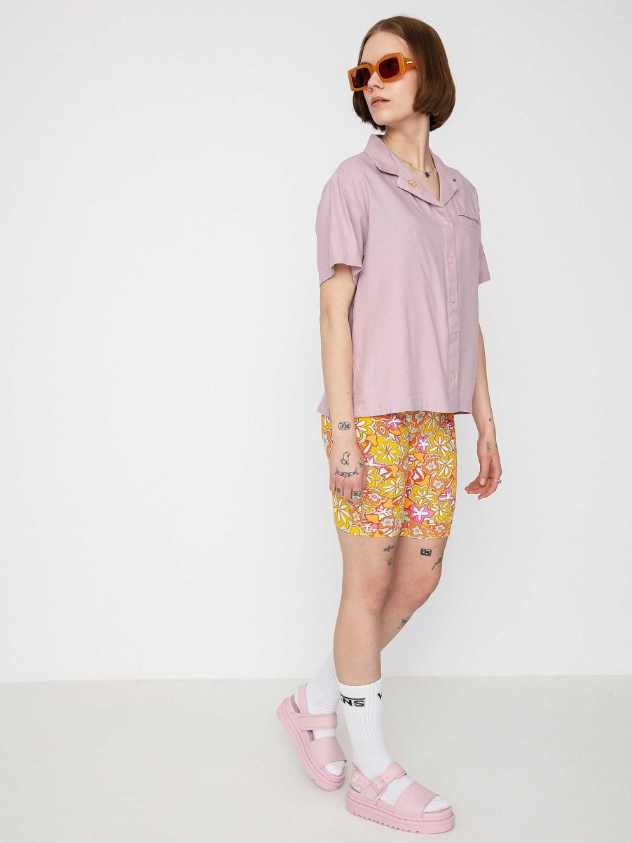 Clothing Vans Shirts | Vans Karina Shirt Wmn Pink