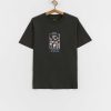 Clothing RVCA T-Shirts | Rvca Fields Relaxed T-Shirt Wmn Black