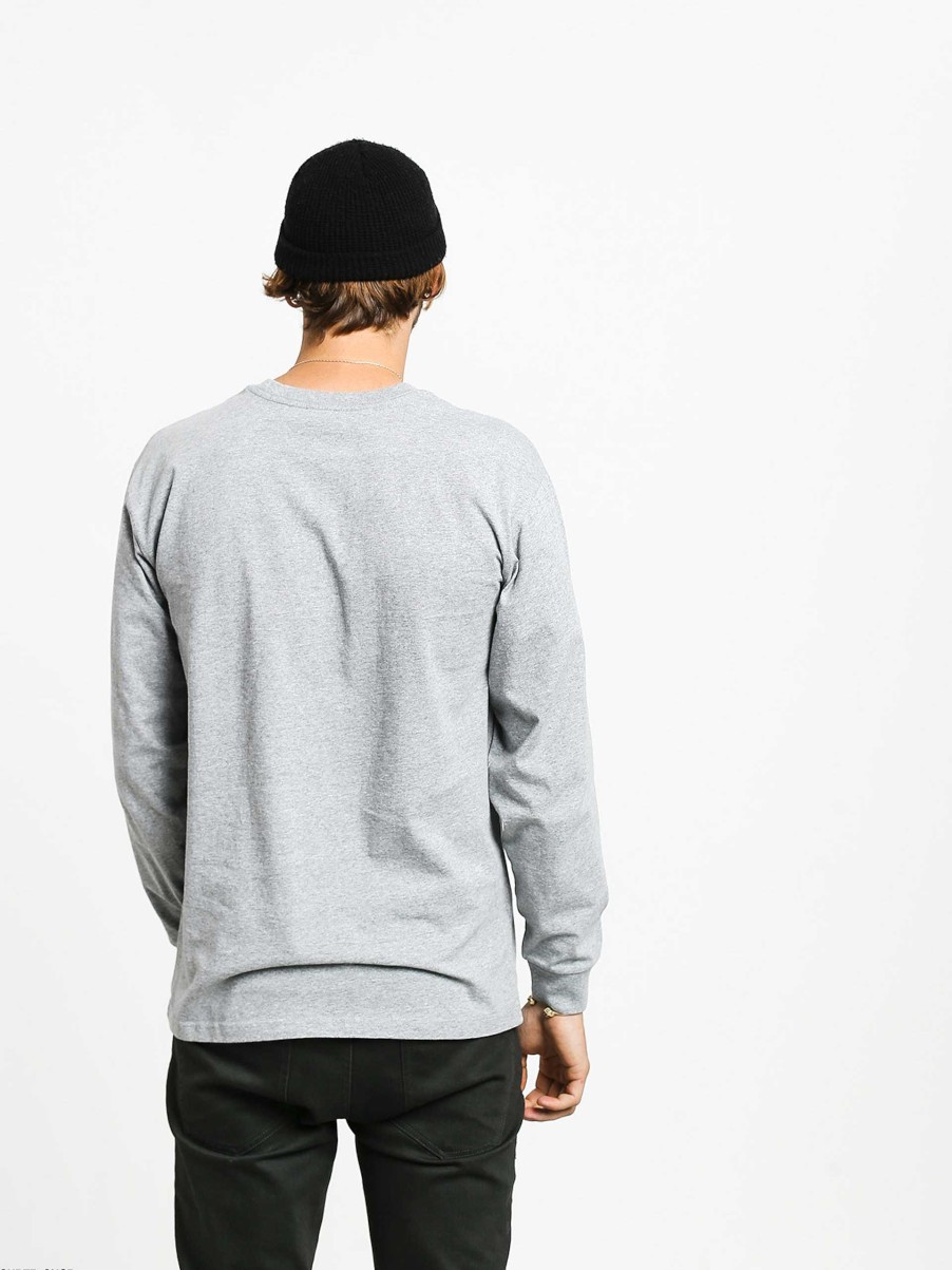 Clothing Brixton Longsleeves | Brixton Stith Vi Stt Longsleeve Grey