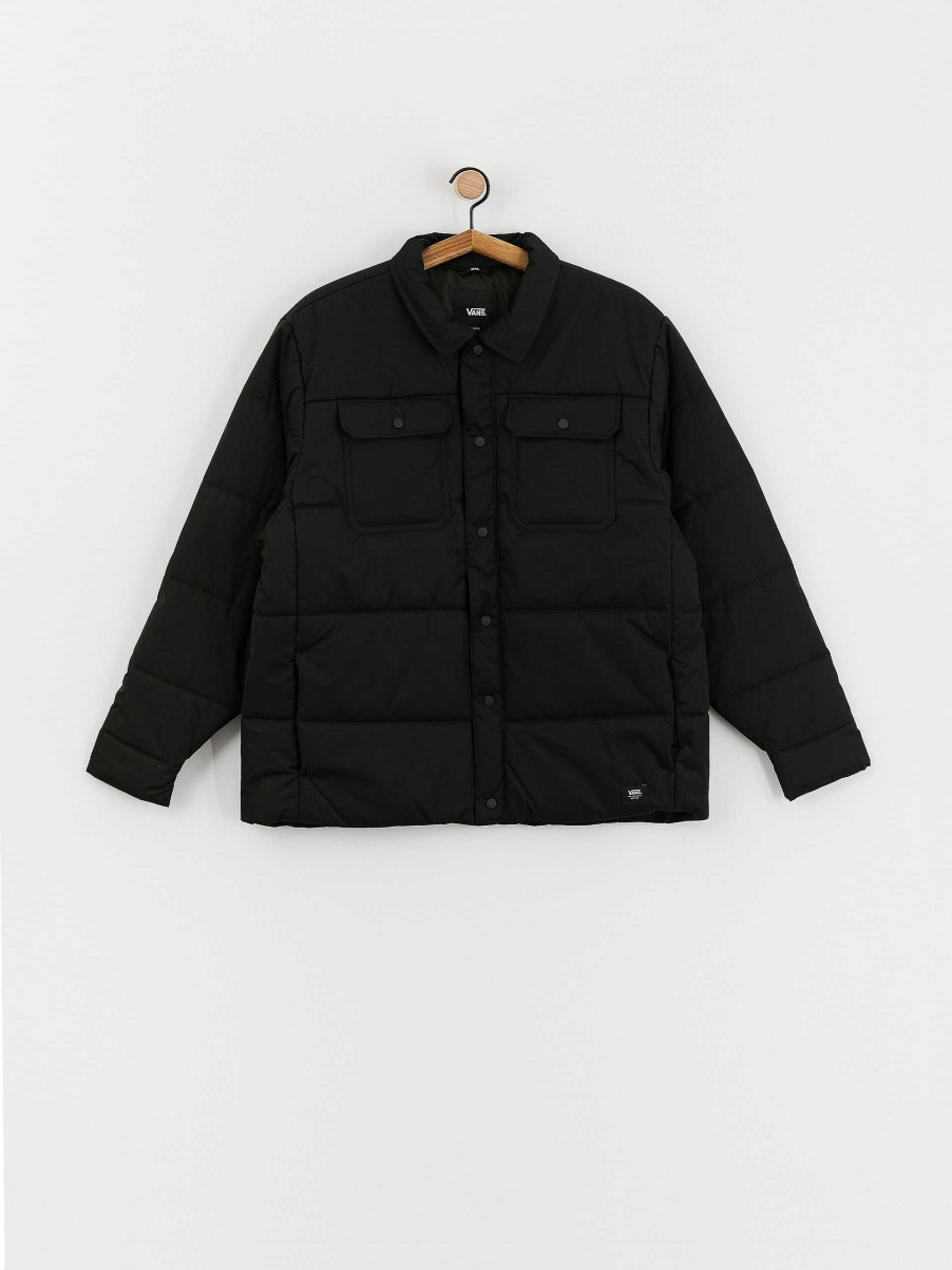 Clothing Vans Jackets | Vans Davis Mte 1 Puffer Jacket Black