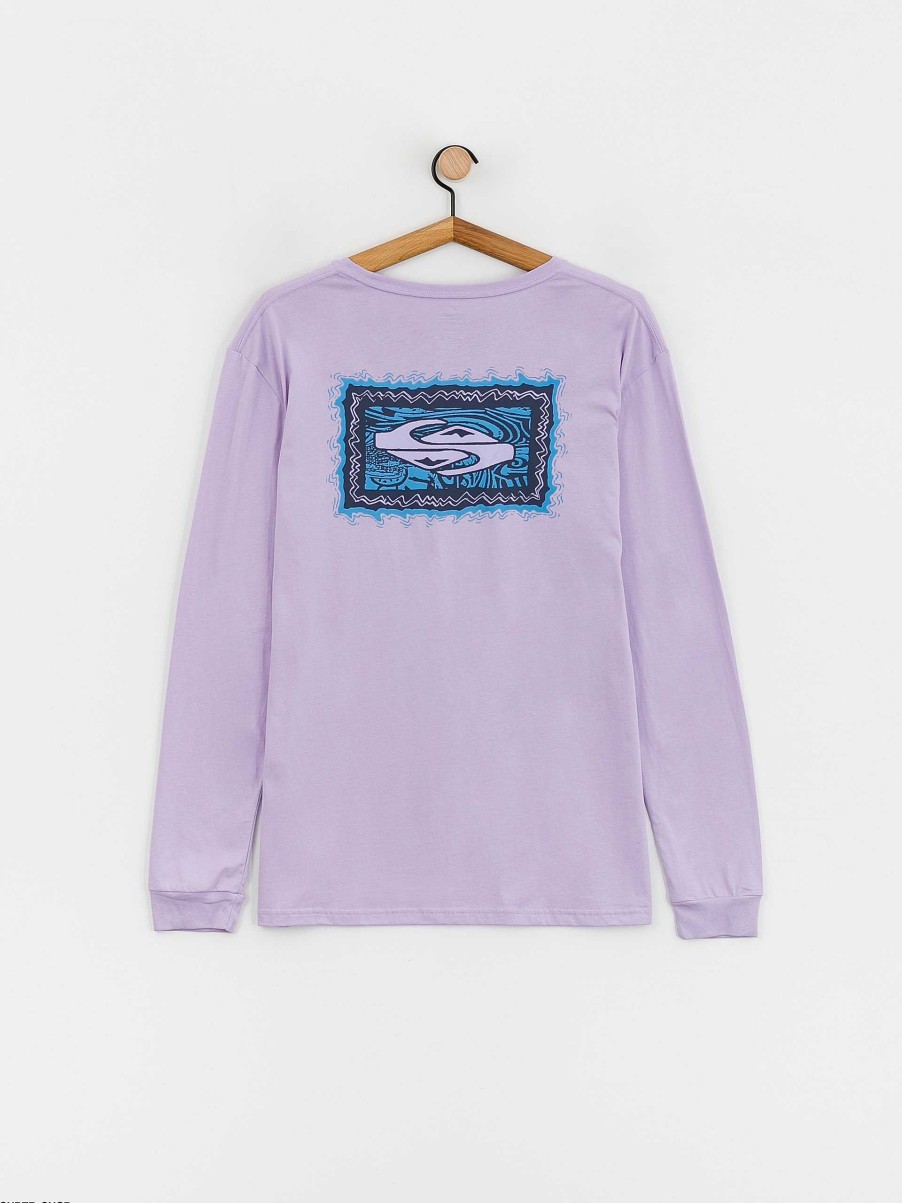 Clothing Quiksilver Longsleeves | Quiksilver Taking Roots Longsleeve Violet