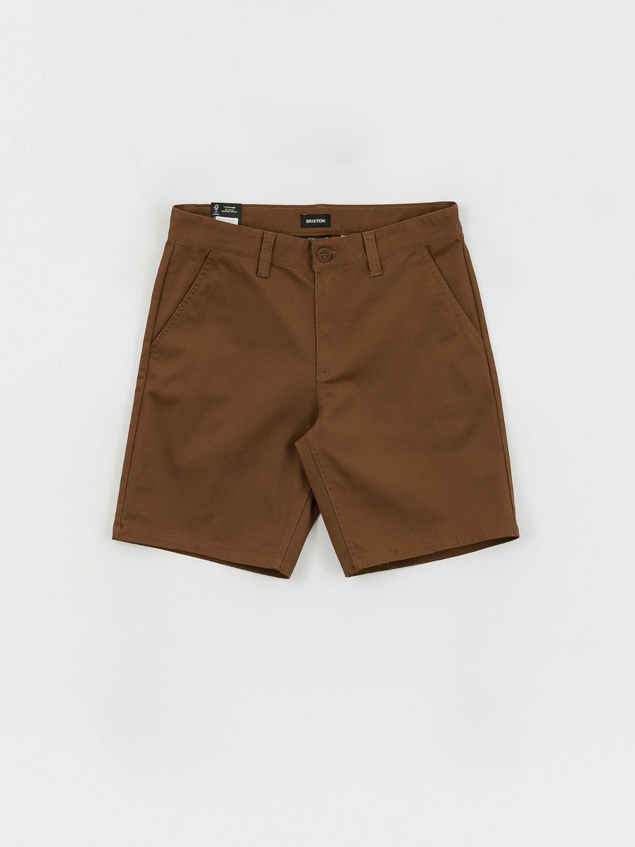 Clothing Brixton Shorts | Brixton Choice Chino Shorts Brown