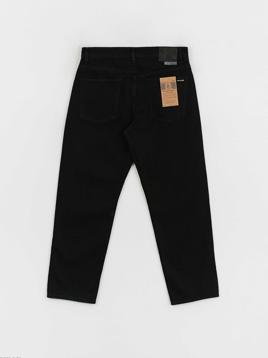 Clothing Volcom Pants | Volcom Modown Tapered Denim Pants Black