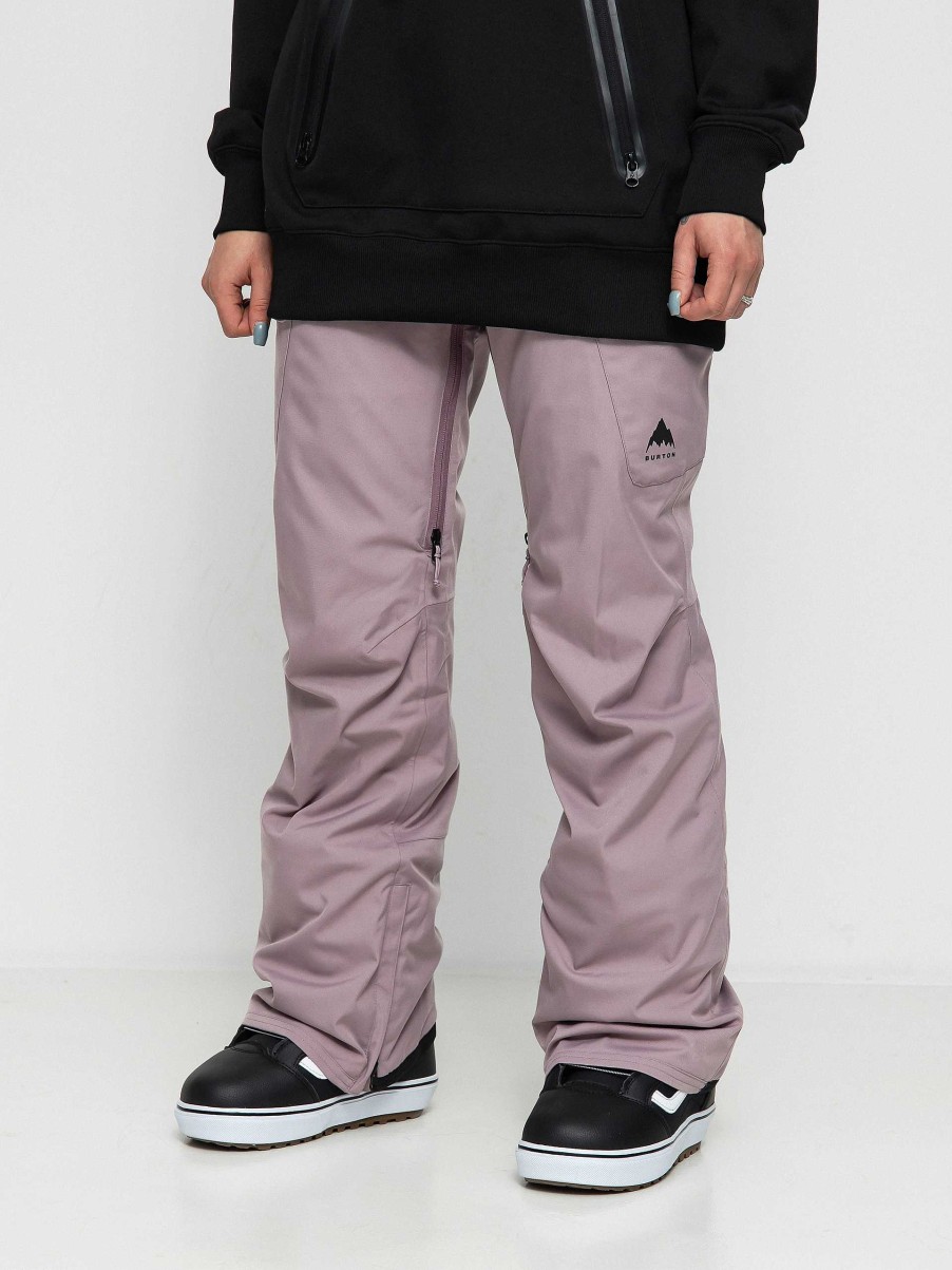 Clothing Burton Snowboard Pants | Womens Burton Gloria Stretch Insulated Snowboard Pants Violet