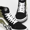 Shoe Vans High-Tops | Vans Sk8 Hi Flame Shoes Black