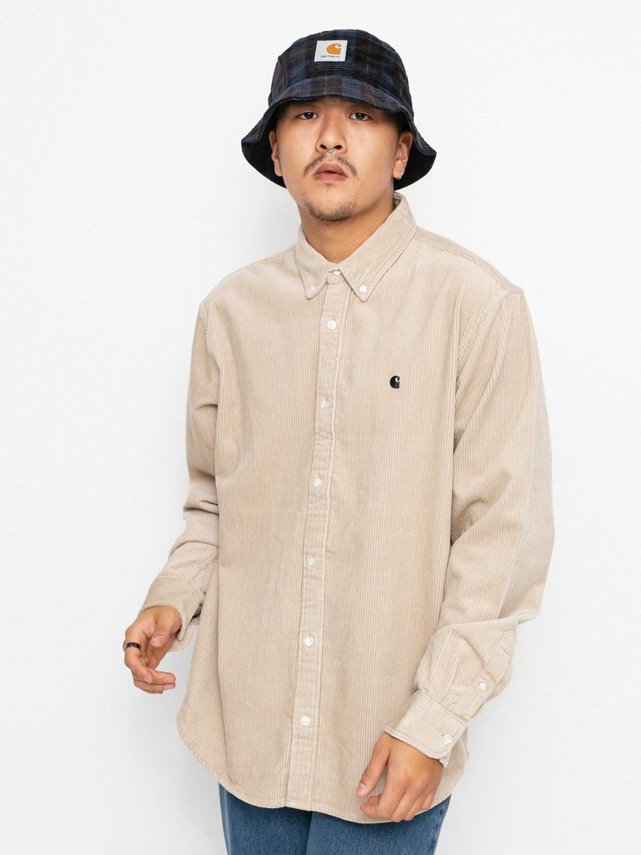 Clothing Carhartt WIP Shirts | Carhartt Wip Madison Cord Shirt Beige