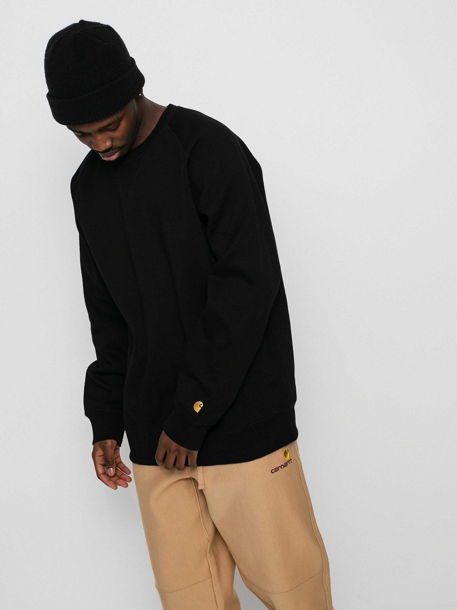 Clothing Carhartt WIP Sweatshirts/Hoodies | Carhartt Wip Chase Sweatshirt Black