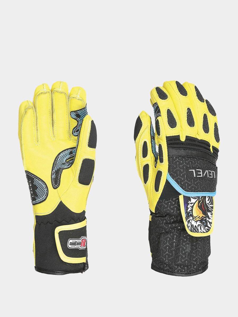 Clothing Level Snowboard Gloves | Level Worldcup Jr Cf Jr Gloves Yellow