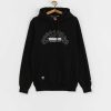 Clothing MassDnm Sweatshirts/Hoodies | Massdnm Leafs Hd Hoodie Black