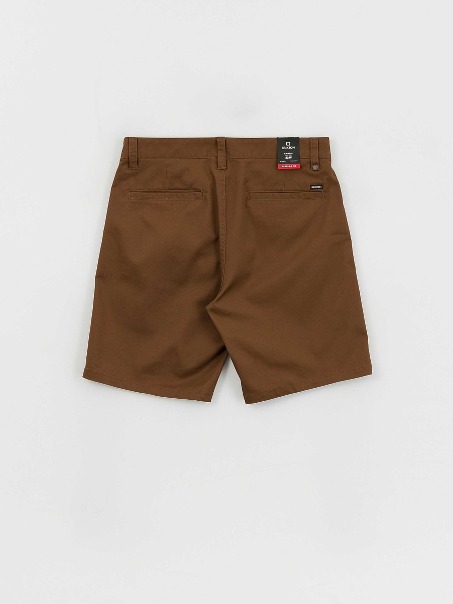 Clothing Brixton Shorts | Brixton Choice Chino Shorts Brown