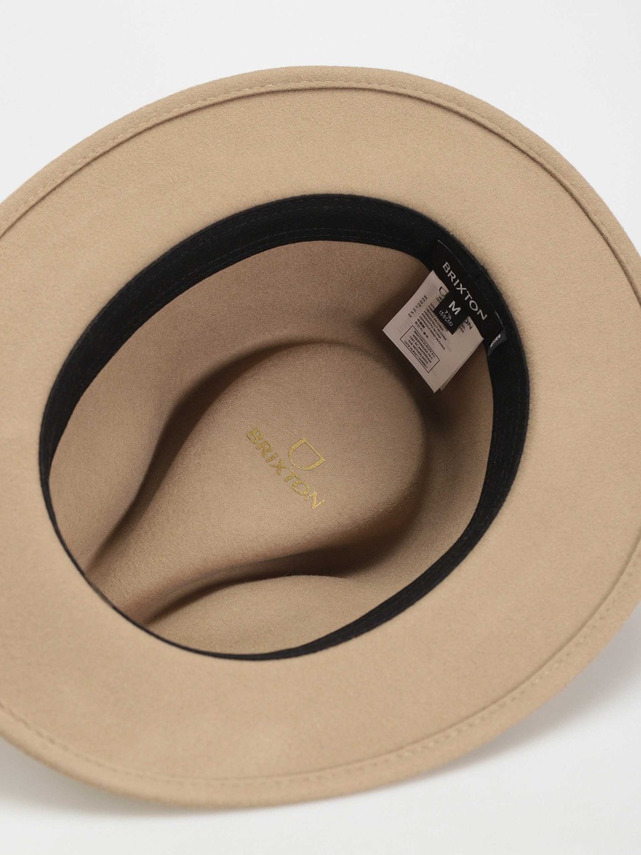 Clothing Brixton Hats | Brixton Messer Packable Fedora Hat