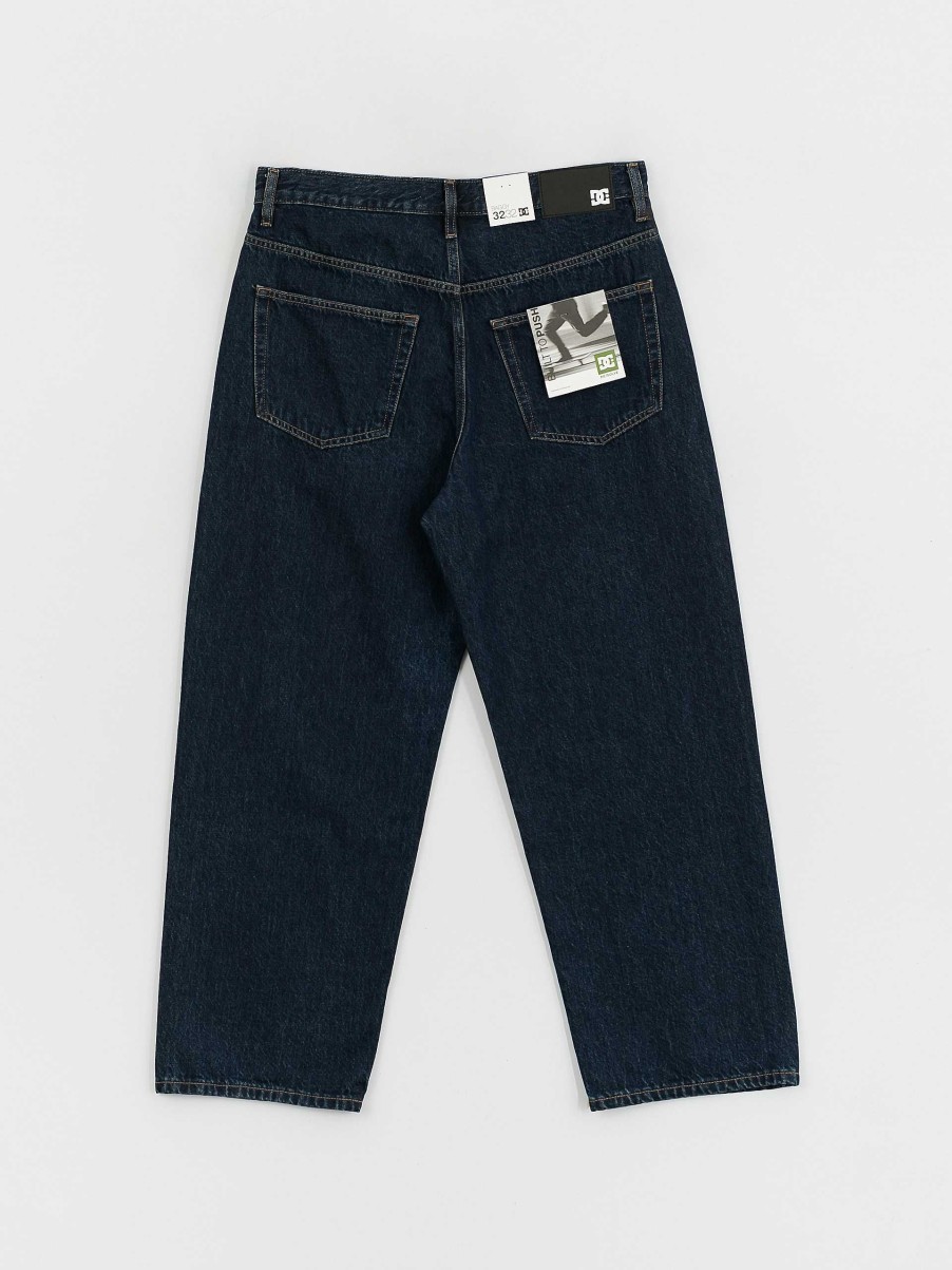 Clothing DC Pants | Dc Worker Baggy Pants Navy Blue