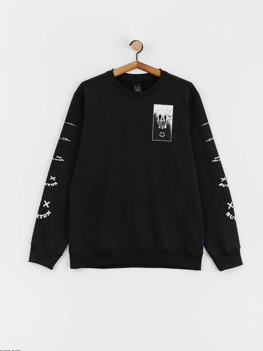 Clothing Burton Sweatshirts/Hoodies | Burton Skeleton Key 24 Sweatshirt Black