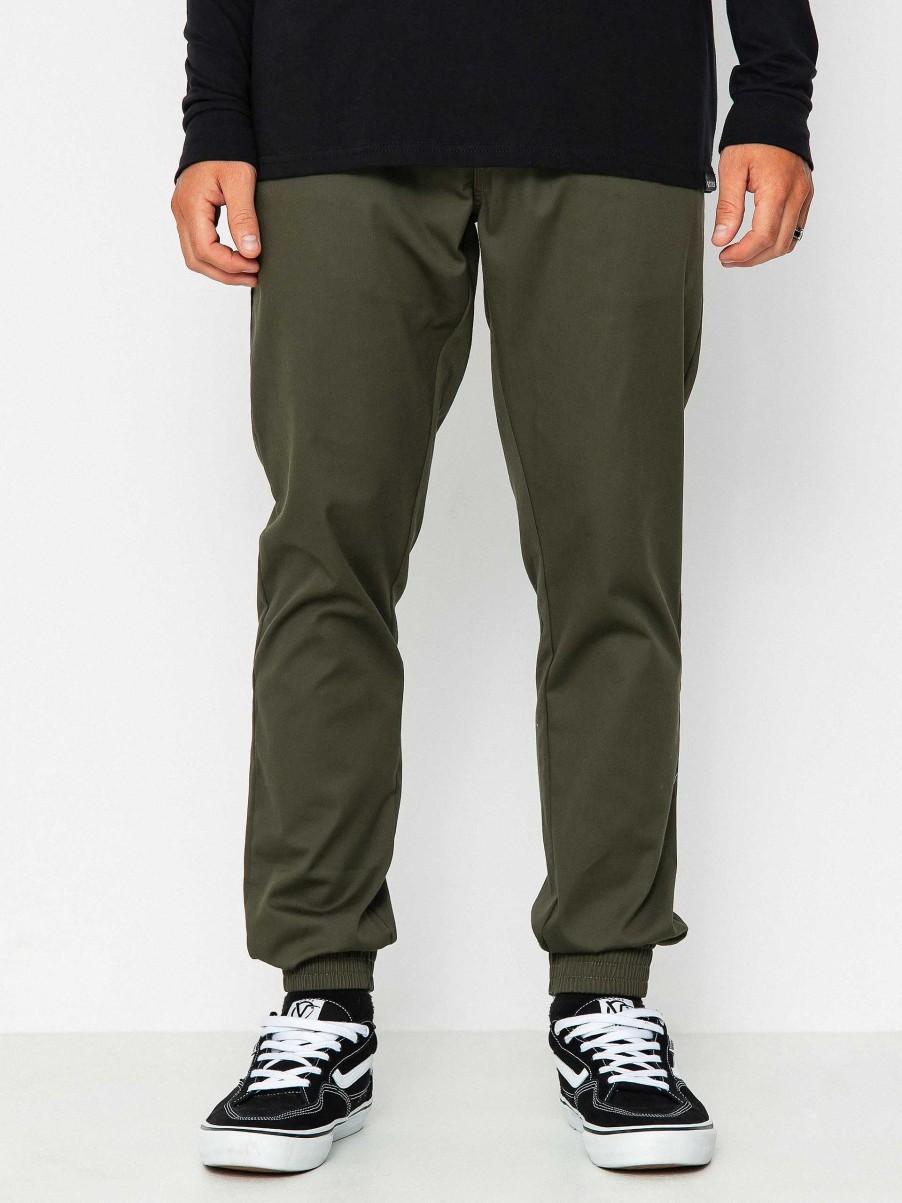 Clothing Volcom Pants | Volcom Frickin Slim Jogger Pants Green